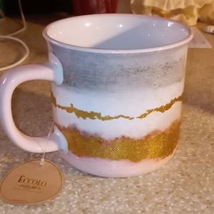 Large Ecolo mug with glitter